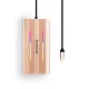 Orico XDR 12in1 RGB USB-C Docking Station PD 100W HDMI 4K VGA RJ45 SD microSD - Rose Gold
