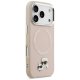 Karl Lagerfeld iPhone 17 Pro Case MagSafe Karl & Choupette Pins, Beige