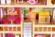 ECOTOYS Wooden Dollhouse 3-Story Mansion with 14 Furniture Pieces