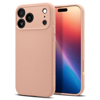 Spigen Liquid Air Case for iPhone 17 Pro Max, Rose Titanium