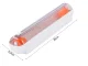 Cling Film Dispenser with Cutter, Magnetic, Orange