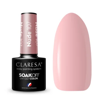 Claresa Nude 107 Gel Polish, 5g