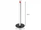 LED RGB Floor Lamp 50cm with Remote Control, Black