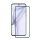 Huawei P50 ENKAY Four Corners Clear TPU Cover Case + Full Glue Tempered Glass