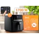 Berdsen 366200 BD-662 Air Fryer 1700W 6.5L, Black