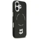 Karl Lagerfeld iPhone 17 Case Choupette Pin MagSafe, Black