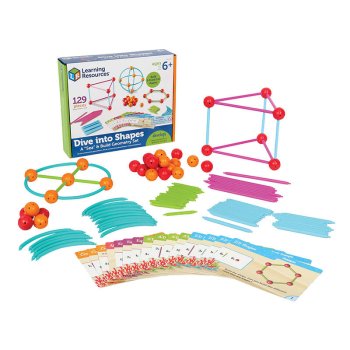 Set of math problems and exercises in geometry Learning Resources LER 1773
