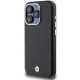 BMW Signature Wrapped Metal MagSafe Case for iPhone 15 Pro, Black