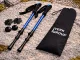 Verk Group Nordic Walking & Trekking Poles with Tips and Cover, Blue