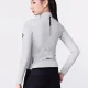 Rockbros YDWT006 TVI Women\'s Insulated Cycling Jersey Autumn/Winter L - White and Gray