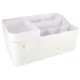 Large Cosmetics and Jewelry Organizer with Drawers, White