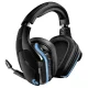 Logitech G935 Wireless Gaming Headset, Black/Blue