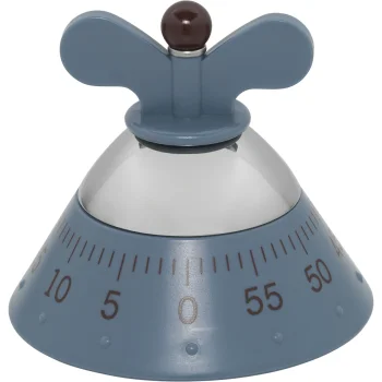 Kitchen Timer Alessi A09, Light Blue