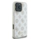 Apple iPhone 16 Pro Max 6.9\'\' Guess Peony Script Logo MagSafe Case Cover, White