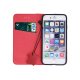 Samsung Galaxy A55 ( SM-A556B/DS ) Genuine Leather Wallet Phone Cover, Maroon | Telefona Vāciņš Maciņš Apvalks...