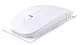 Wireless Slim Optical Mouse 2.4GHz 1600 DPI White
