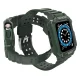 Protect Strap Armored Case & Band for Apple Watch 38/40/41mm, Green
