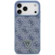 Guess 4G nauble Card Triange case for iPhone 18 Pro Max / 17 Pro Max, blue