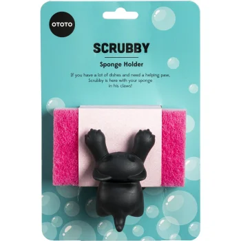OTOTO Scrubby Sponge Holder, Grey