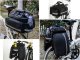 Expandable Bike Rack Bag, Bicycle Rear Seat Bag