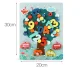 Bakalu Wooden Blocks Numbers Tree Jhtoy-988
