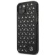 Mercedes iPhone 13 mini Case Silver Stars Pattern, Black