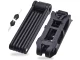 Folding Bike Lock Heavy Duty 80cm, Anti-Theft Key Lock for Bicycles and Scooters