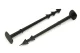 Agrotextile fastening nails 19 cm, black