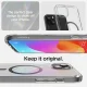 Spigen Ultra Hybrid MagSafe Case for iPhone 15 Plus, Carbon