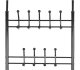 Floor Rack Clothes Hanger Stand Rack with Shoe Shelves
