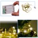 Ziemassvētku eglītes rotājums, dekoratīvā LED lente ar baterijām, 10m 100LED, Silti balta | Christmas Tree Lights...