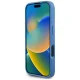 Guess 4G Circle Classic Logo MagSafe Case for iPhone 16 Blue