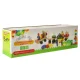 Wooden Toy Train Sorter with Blocks, 30cm