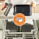 Air Fryer Tefal Easy Fry Crispy EY 7568, 10 L, 2700 W, Black / Silver