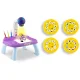 Ricokids 773700 Kids Drawing Projector, Purple