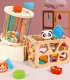 Wooden Block Sorter Montessori Sensory Cube