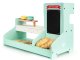 Wooden play café and shop for children with accessories, ECOTOYS