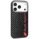 Audi iPhone 17 Pro Case R8 Carbon Fiber MagSafe, Black