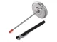 Meat Thermometer with Probe, 0-120°C, Silver