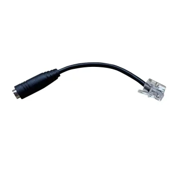 Sonoff AL010 Sensor Adapter 2.5mm Jack to RJ9, Black