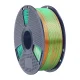 Sunlu PLA+ Silk Tri-Color 3D Filament, Orange, Blue, and Green