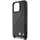BMW M Edition Carbon Stripe & Strap Case for iPhone 15 Pro, Black