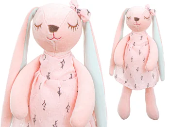 Plush Toy Rabbit Pink 35cm