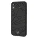 Mercedes Twister Leather Case for iPhone Xr - Black