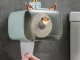 Toilet Paper and Tissue Organizer with Phone Holder