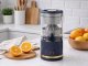 Automatic Citrus Juicer for Oranges and Lemons, Rechargeable with USB-C, Navy Blue