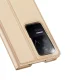 Dux Ducis Skin Pro Flip Case for Xiaomi Poco F4 5G, Gold