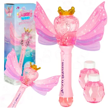 Bubble Machine Magic Wand with Wings