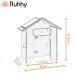 Waterproof Doorbell Protective Cover Ruhhy, transparent