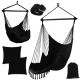 Gardlov Hanging Swing Chair 210cm, Black